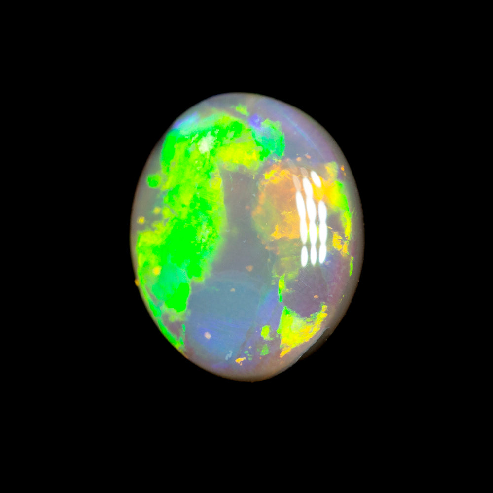 1.05 ct dark opal 8.7x7.1x2.8mm