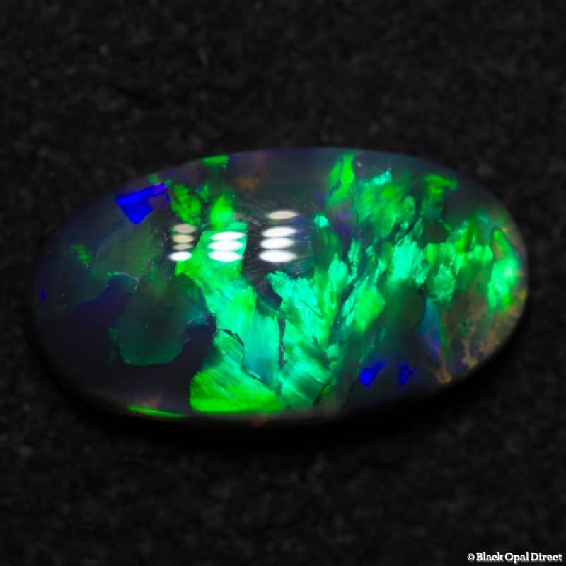1.05 ct black opal 10x6x3mm