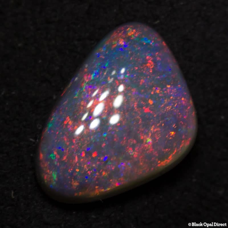 1.05 ct semi black opal 9x6.5x2mm