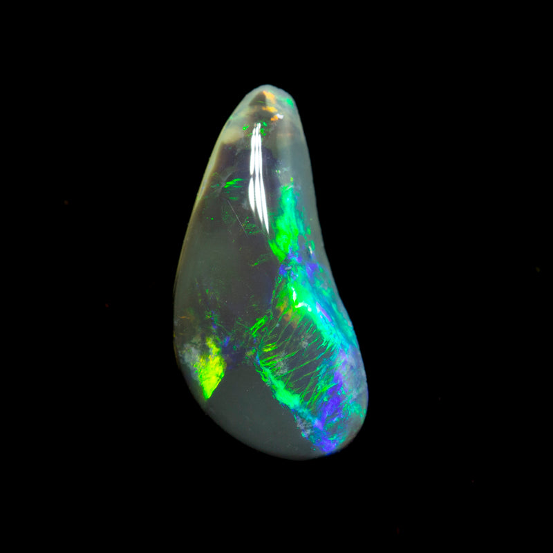 1.07 ct black opal 12.3x5.8x2.7mm