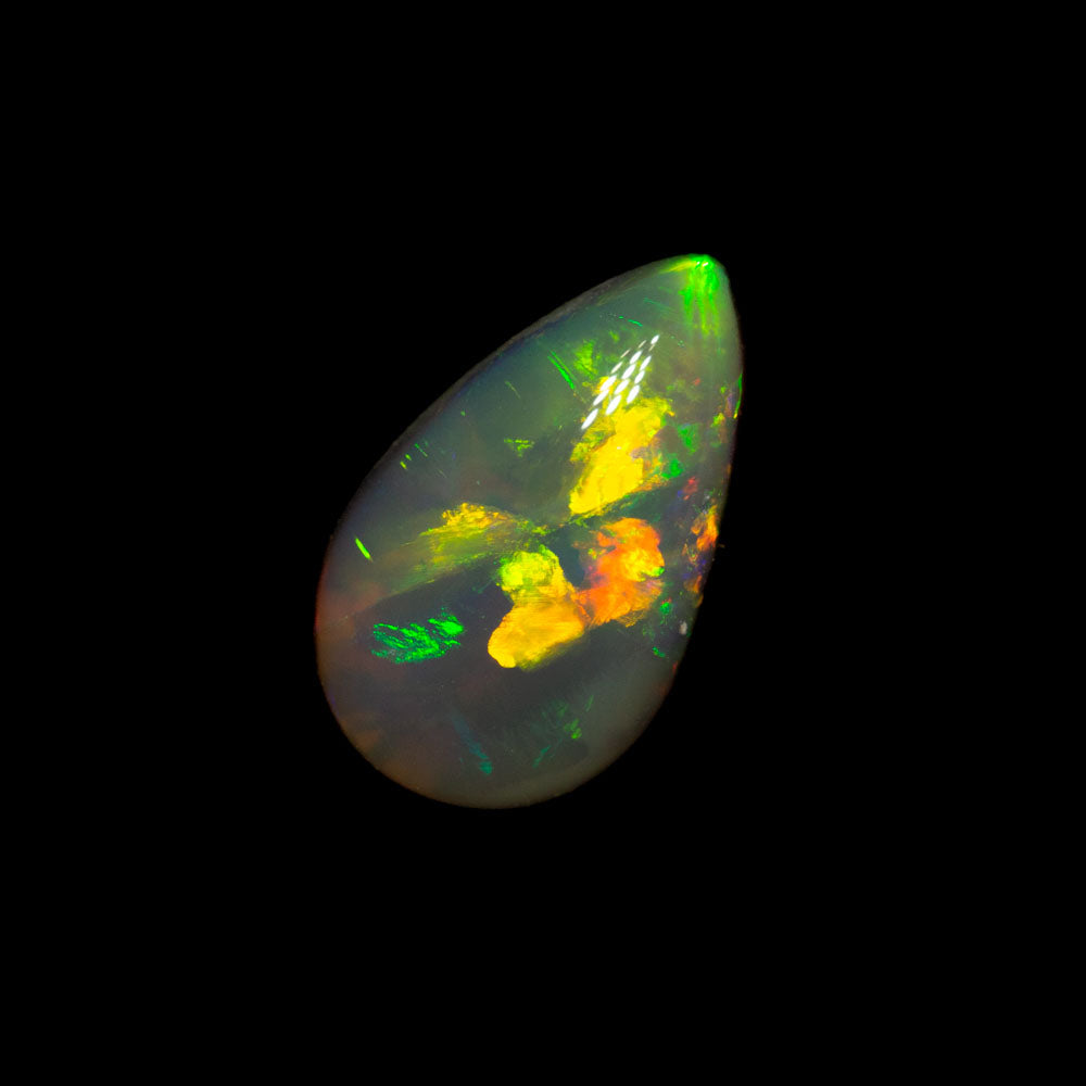 1.07 ct dark opal 9.5x5.8x3.3mm