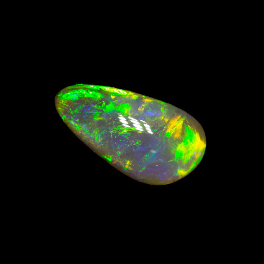 1.07 ct dark crystal opal 10.9x5.7x3mm