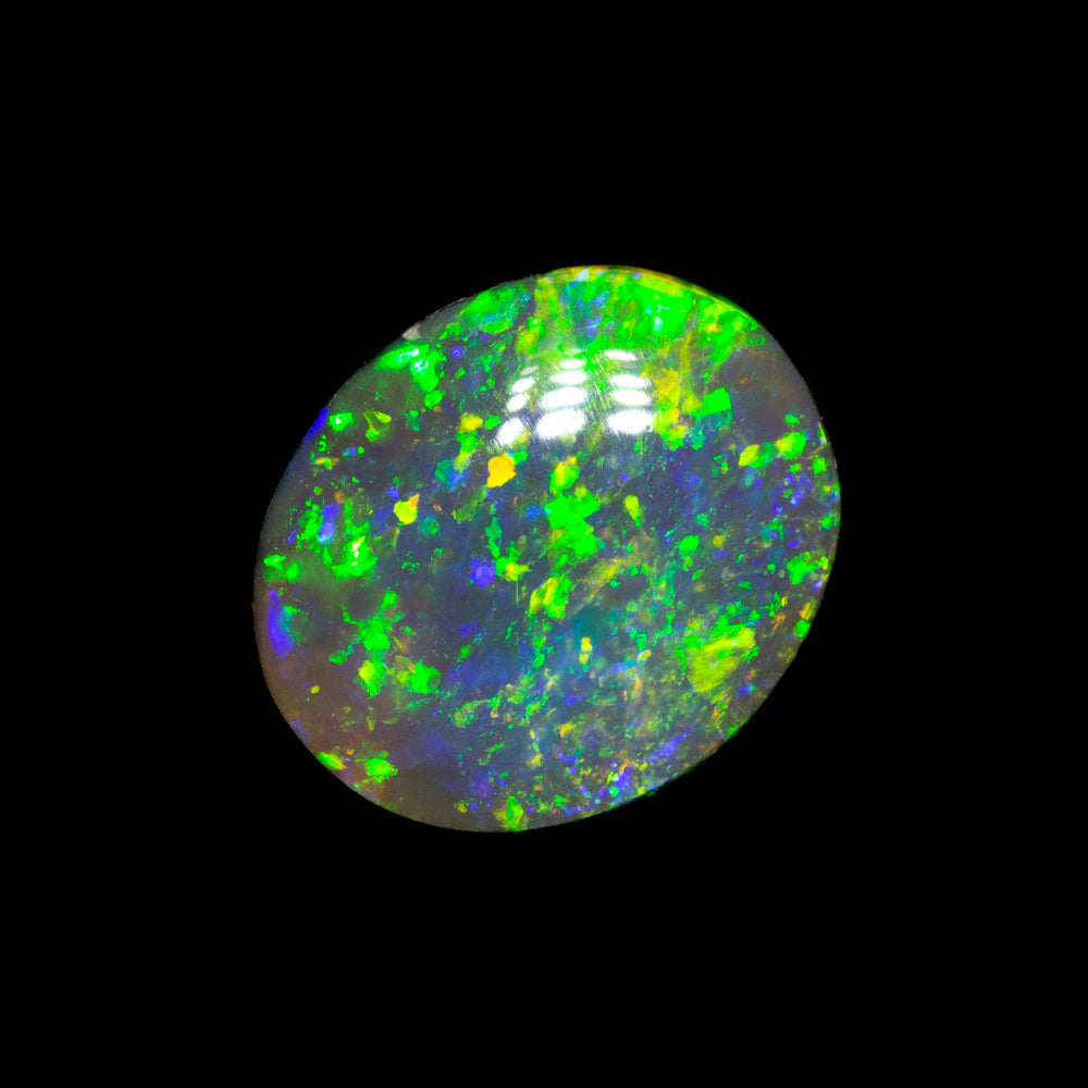 1.07 ct dark opal 7.5x6.3x3.4mm