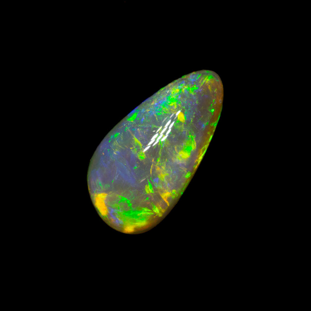 1.07 ct dark crystal opal 10.9x5.7x3mm