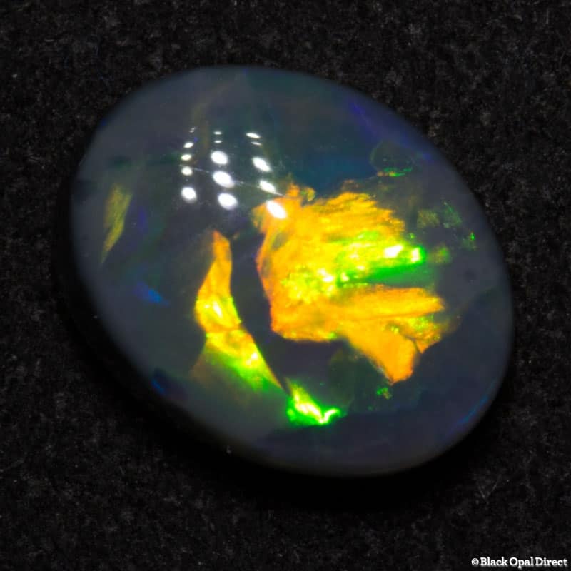 1.07ct black opal