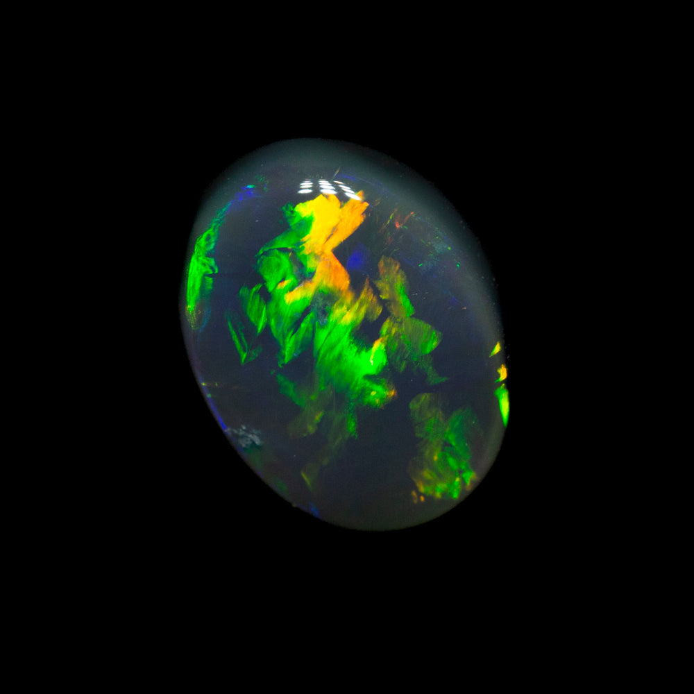 1.08 ct black opal 7.7x6x3.8mm