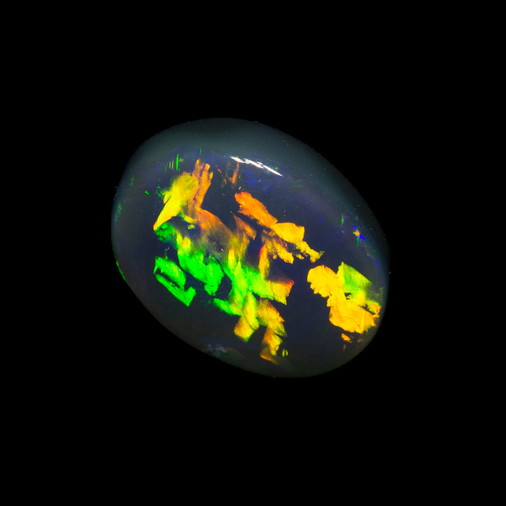 1.08 ct black opal 7.7x6x3.8mm
