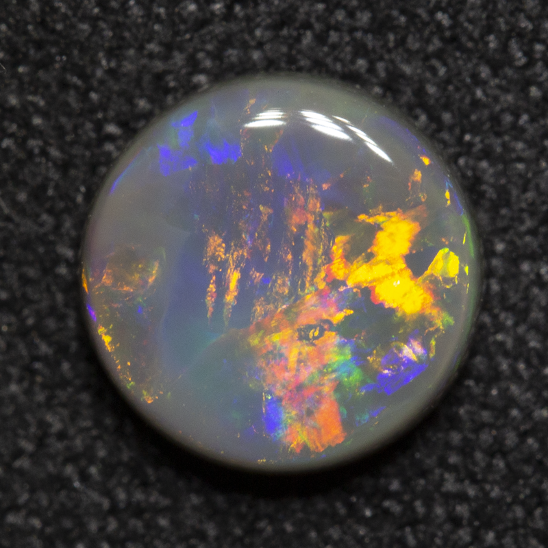 1.10 ct dark opal 7.3x7.3x2.7mm