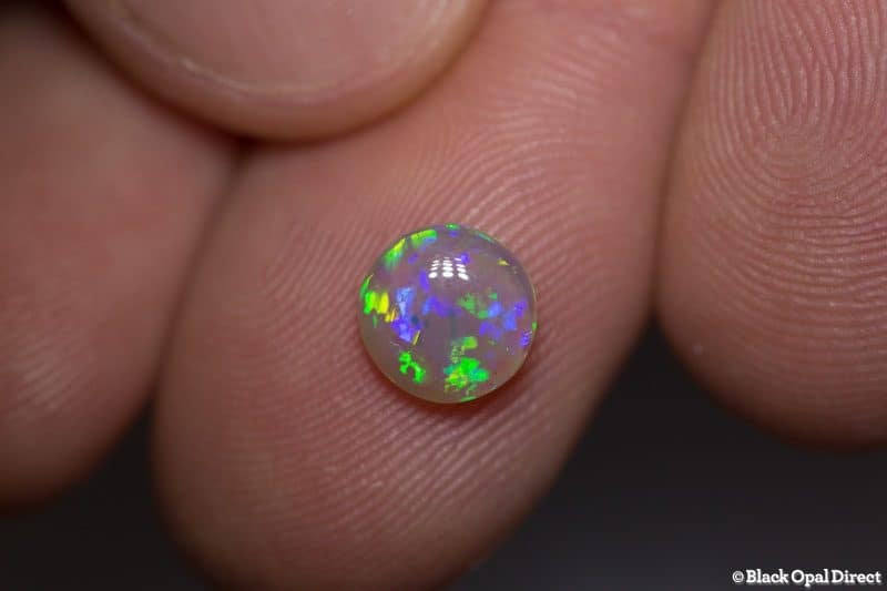 1.10 ct crystal opal 7mm round x3mm thick