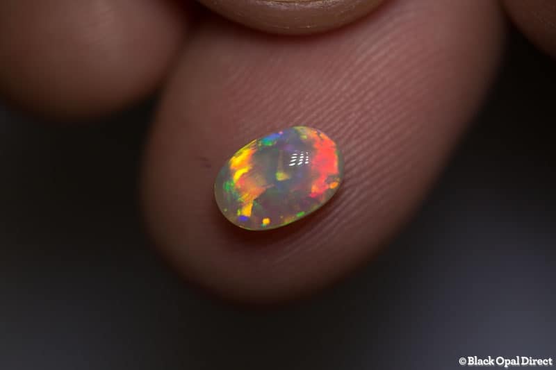 1.10 ct gem crystal opal 8x5.5x3.5mm