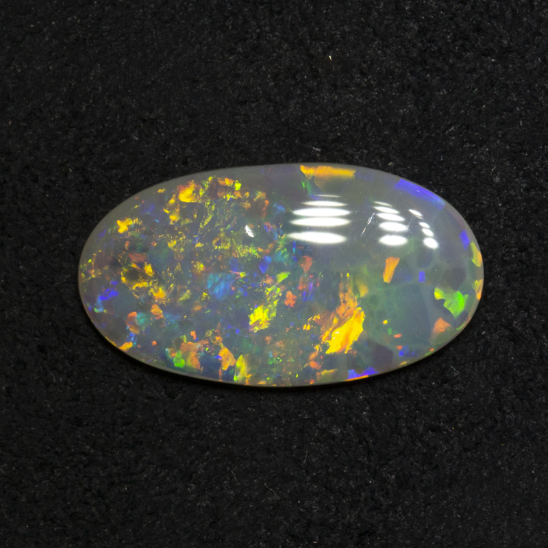 1.12 ct dark opal 13.2x7.3x1.8mm
