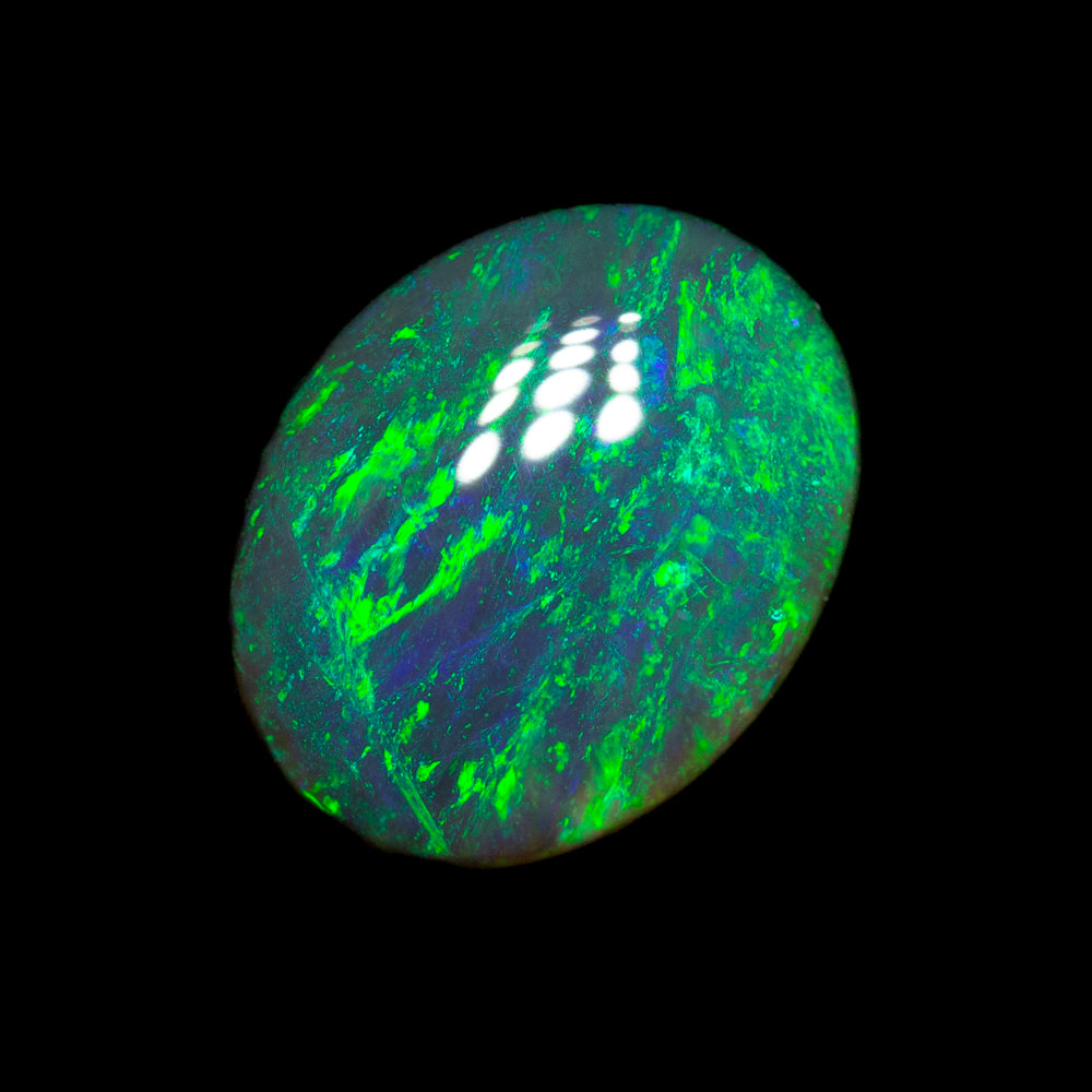 1.12 ct black opal 8.8x7x2.9mm