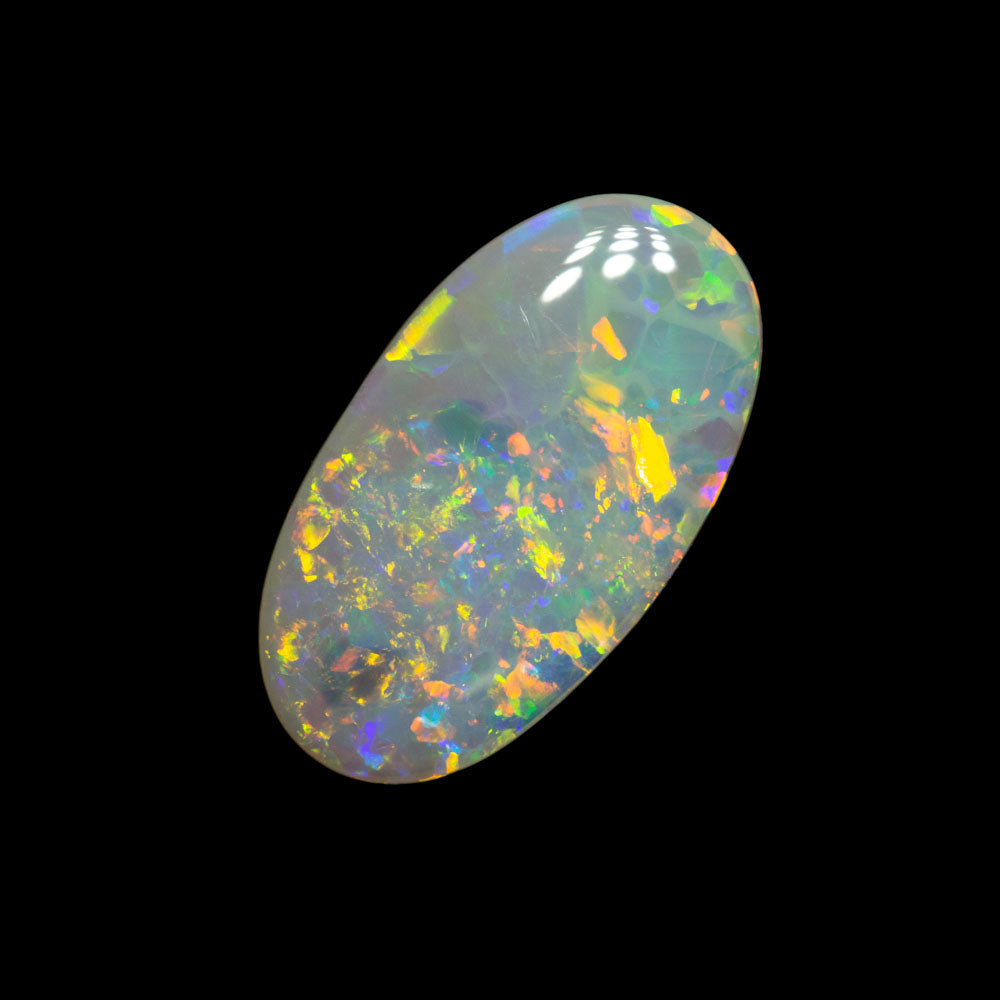 1.12 ct dark opal 13.2x7.3x1.8mm