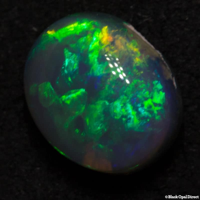 1.12 ct black opal 7x5.5x4mm