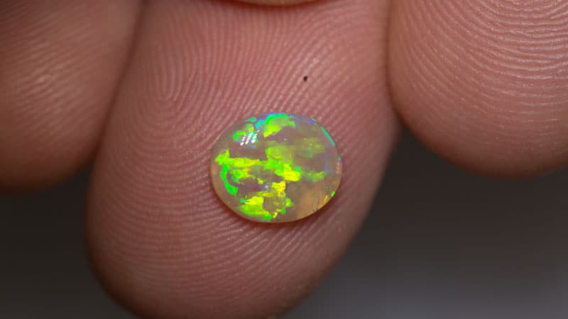 1.12 ct crystal opal 8.5x7x2.5mm