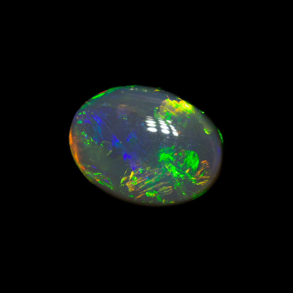 1.13 ct double-sided black opal 7.8x5.8x3.8mm