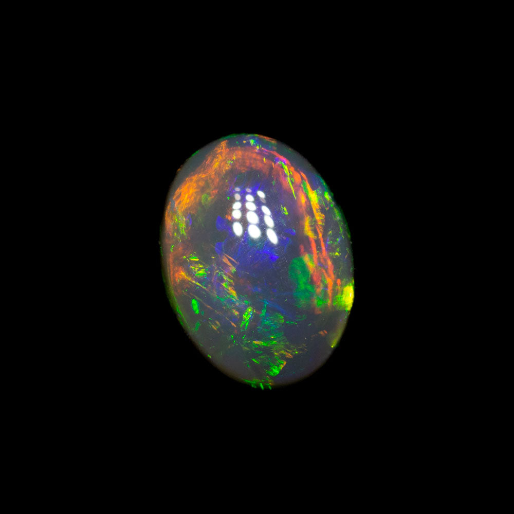 1.13 ct double-sided black opal 7.8x5.8x3.8mm