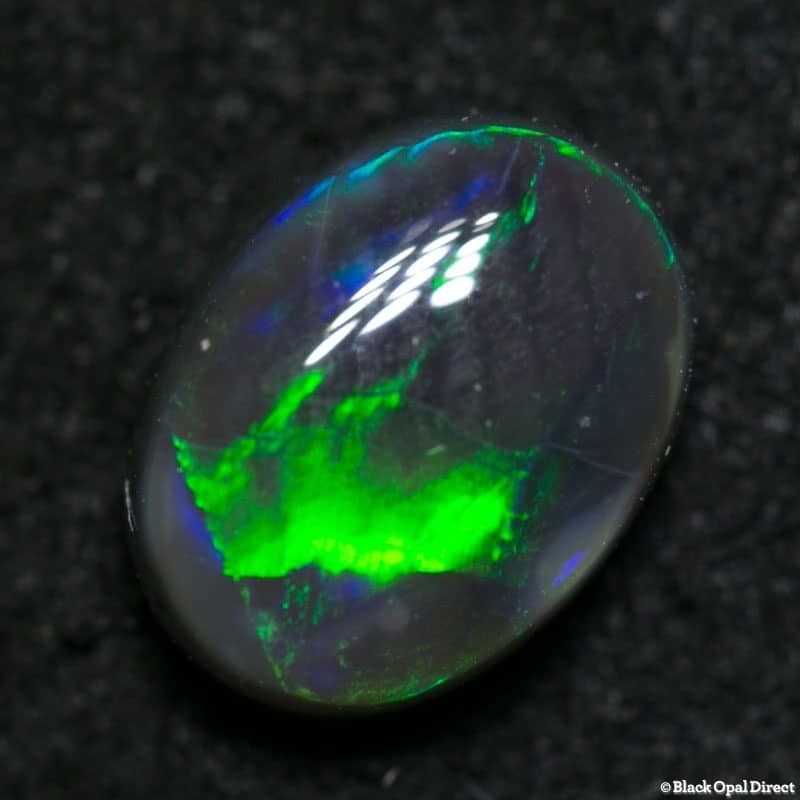 1.13 ct black opal 8x5.5x3.5mm