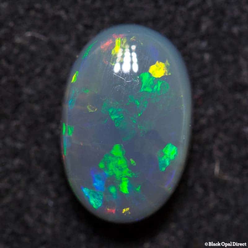 1.13 ct semi black opal 8x5x3mm