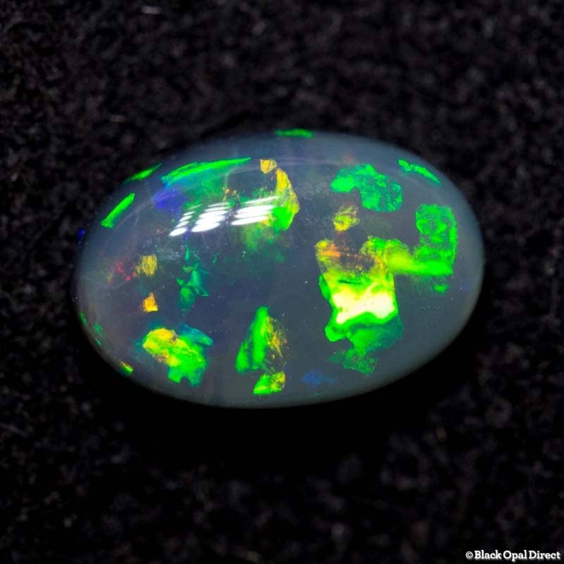 1.13 ct semi black opal 8x5x3mm