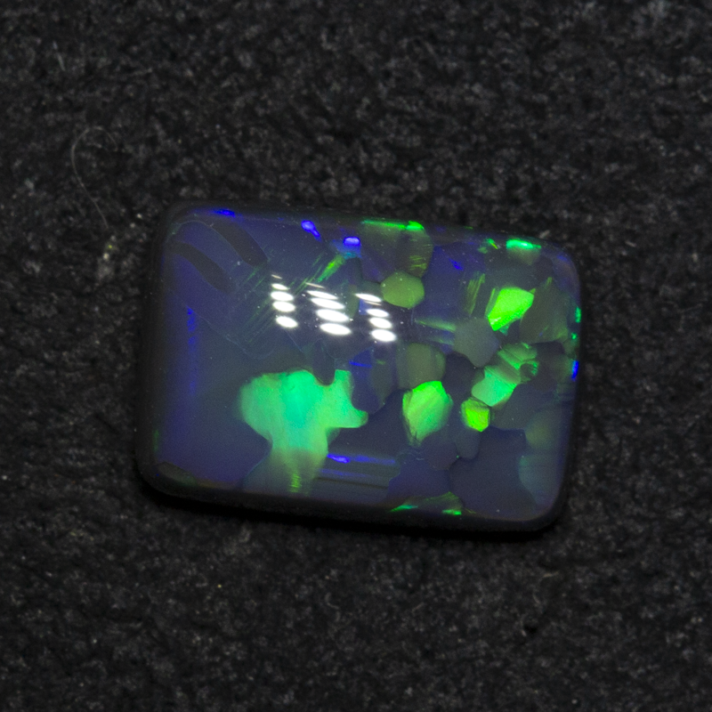 1.14 ct black opal 8.4x4.8x3.1mm