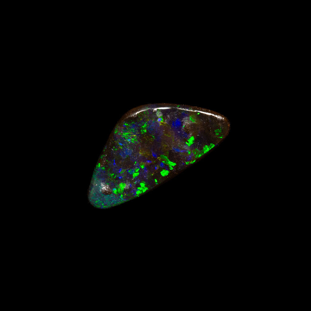 1.14 ct boulder opal 9.8x4.9x2.5mm