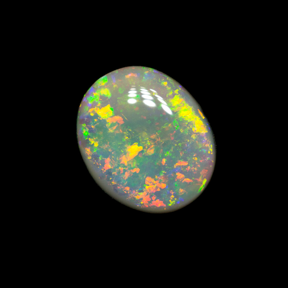 1.16 ct dark opal 8.5x7.2x3.1mm
