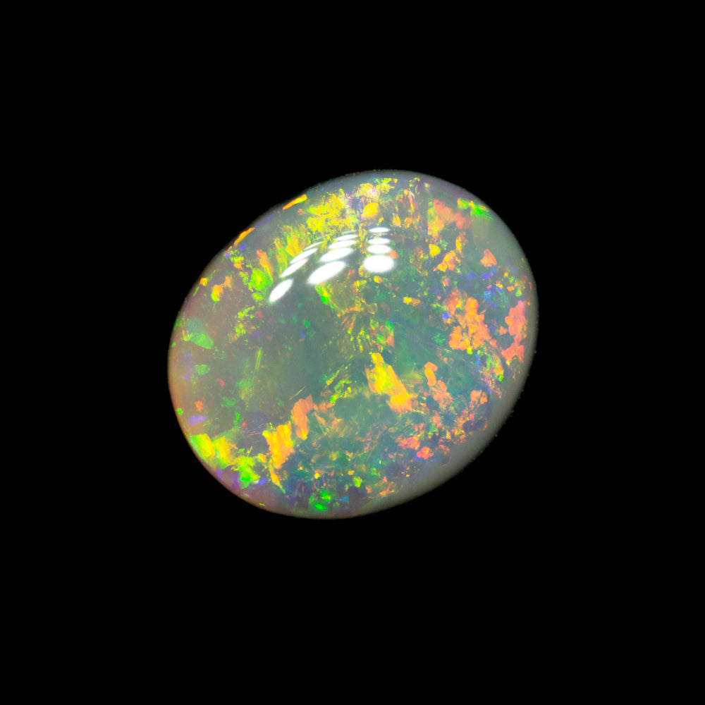 1.16 ct dark opal 8.5x7.2x3.1mm