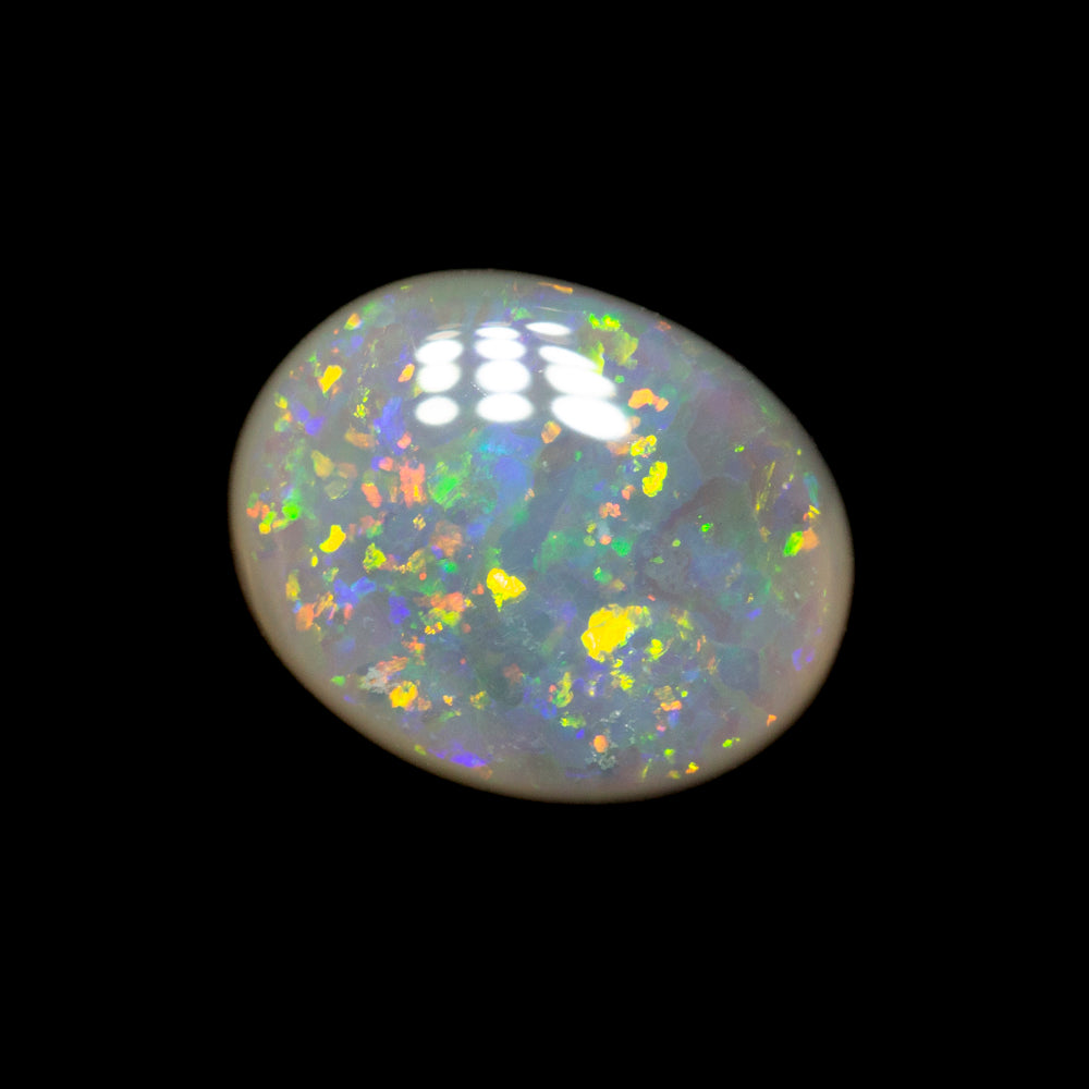 1.17 ct dark opal 8.2x6.6x3.3mm