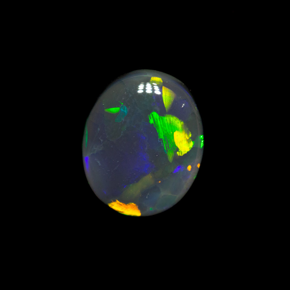 1.20 ct black opal 7.7x6.5x3.7mm