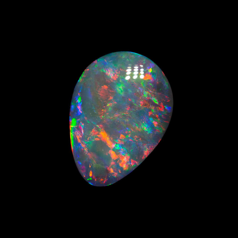 1.20 ct dark opal 9.7x7.1x2.9mm
