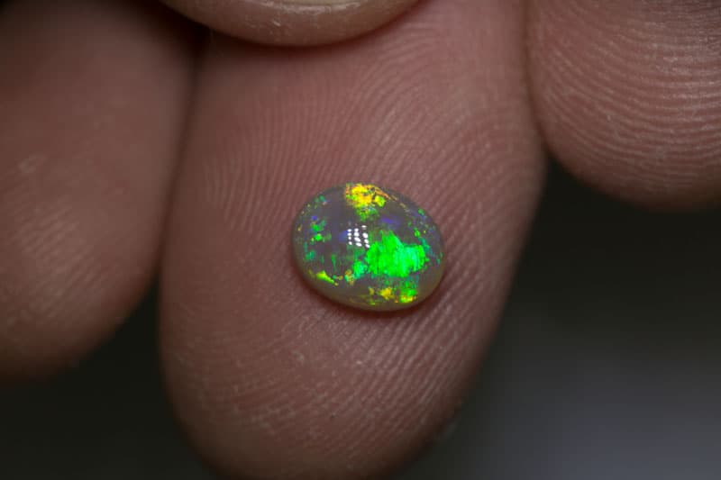 1.21 ct crystal opal 9x6x4mm
