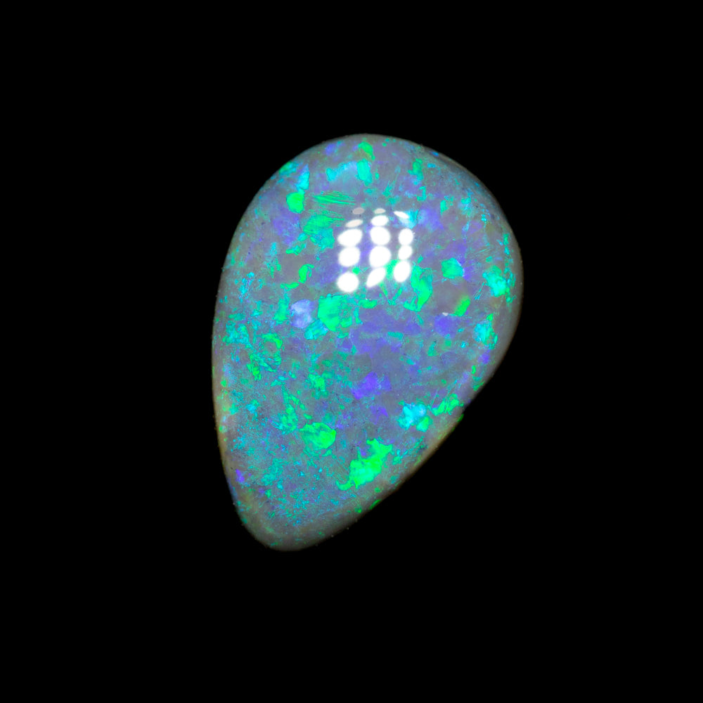 1.22 ct black opal 9.5x6.5x3.3mm