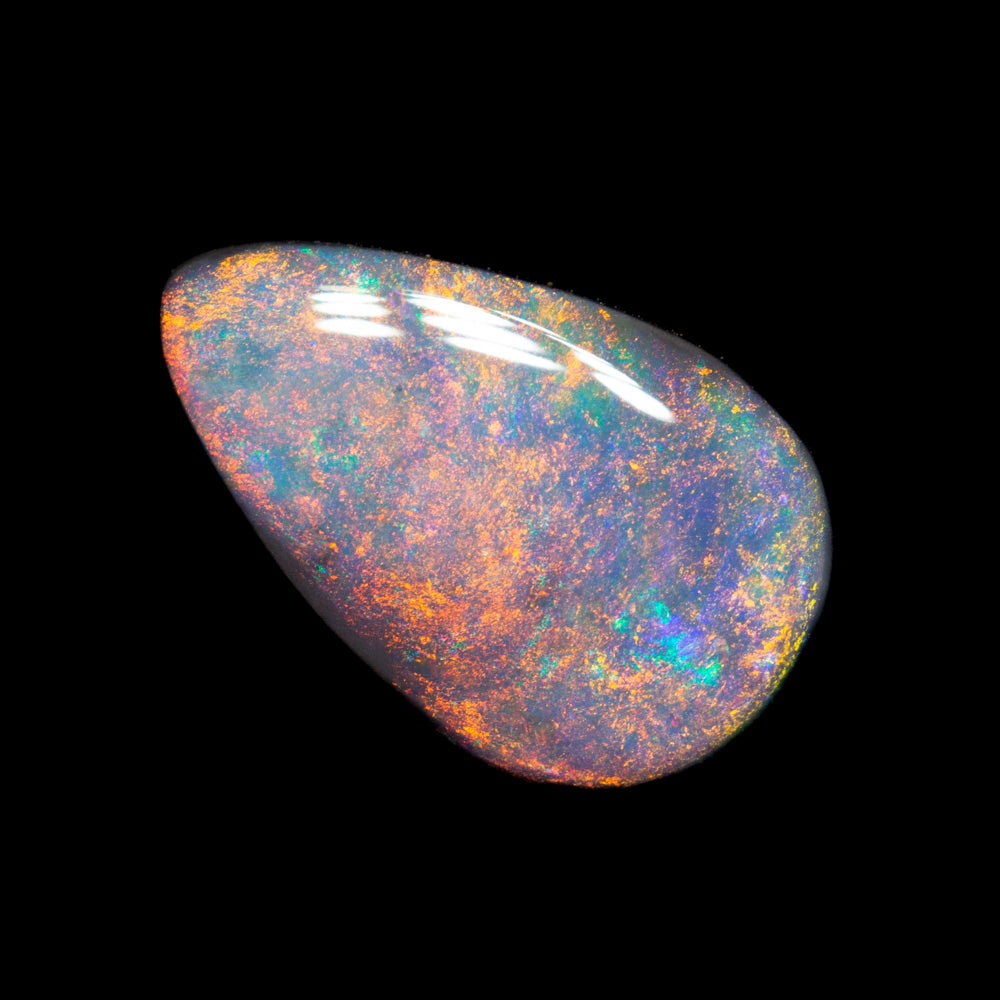 1.23 ct dark opal 11.2x7.2x2.3mm