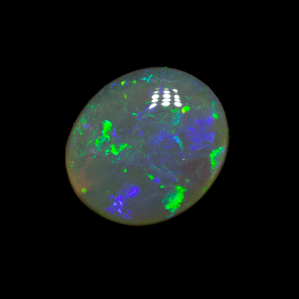1.23 ct dark opal 8.17x3.4mm