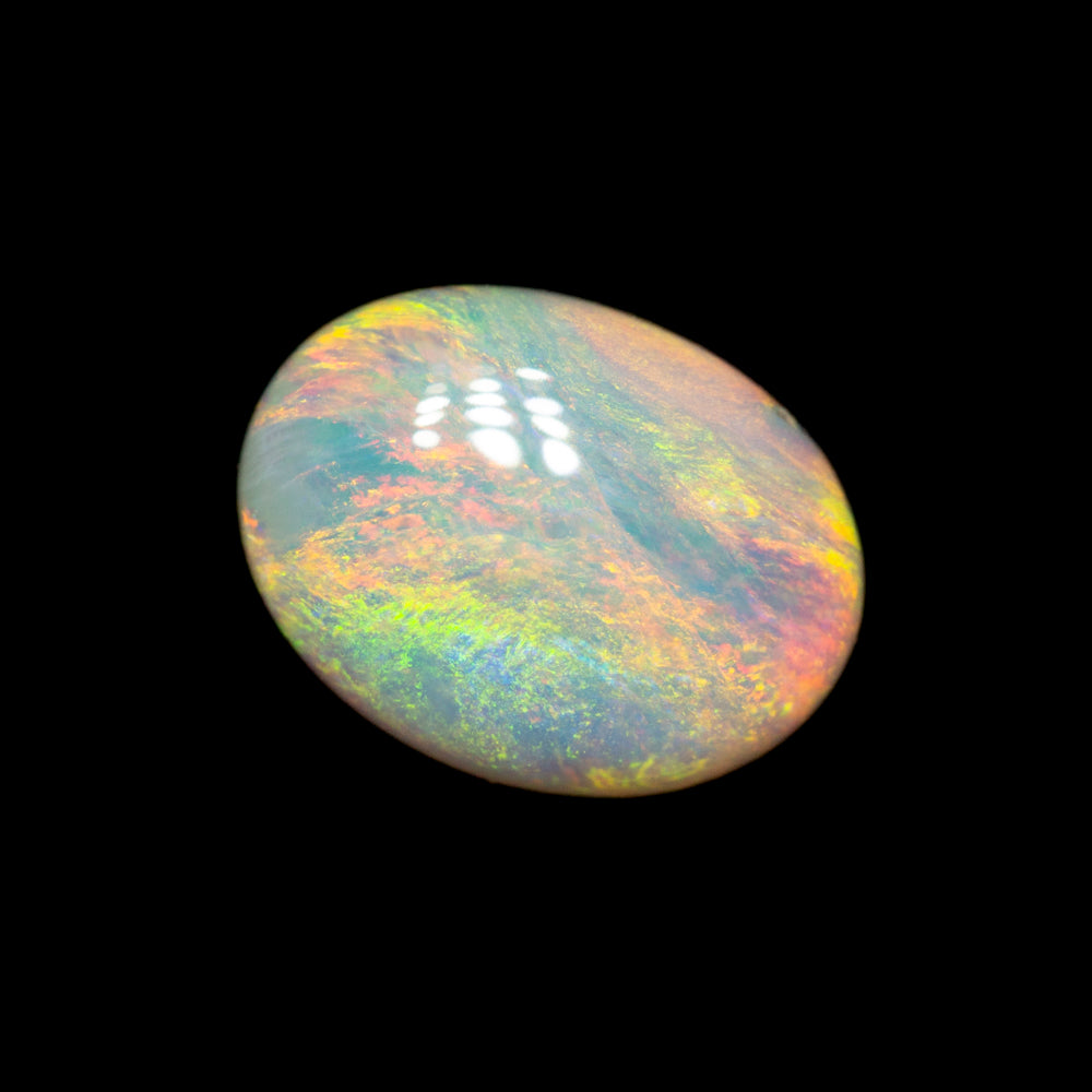 1.23 ct white opal 8.6x6.5x3.4mm