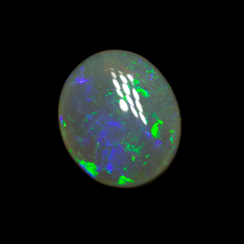 1.23 ct dark opal 8.17x3.4mm
