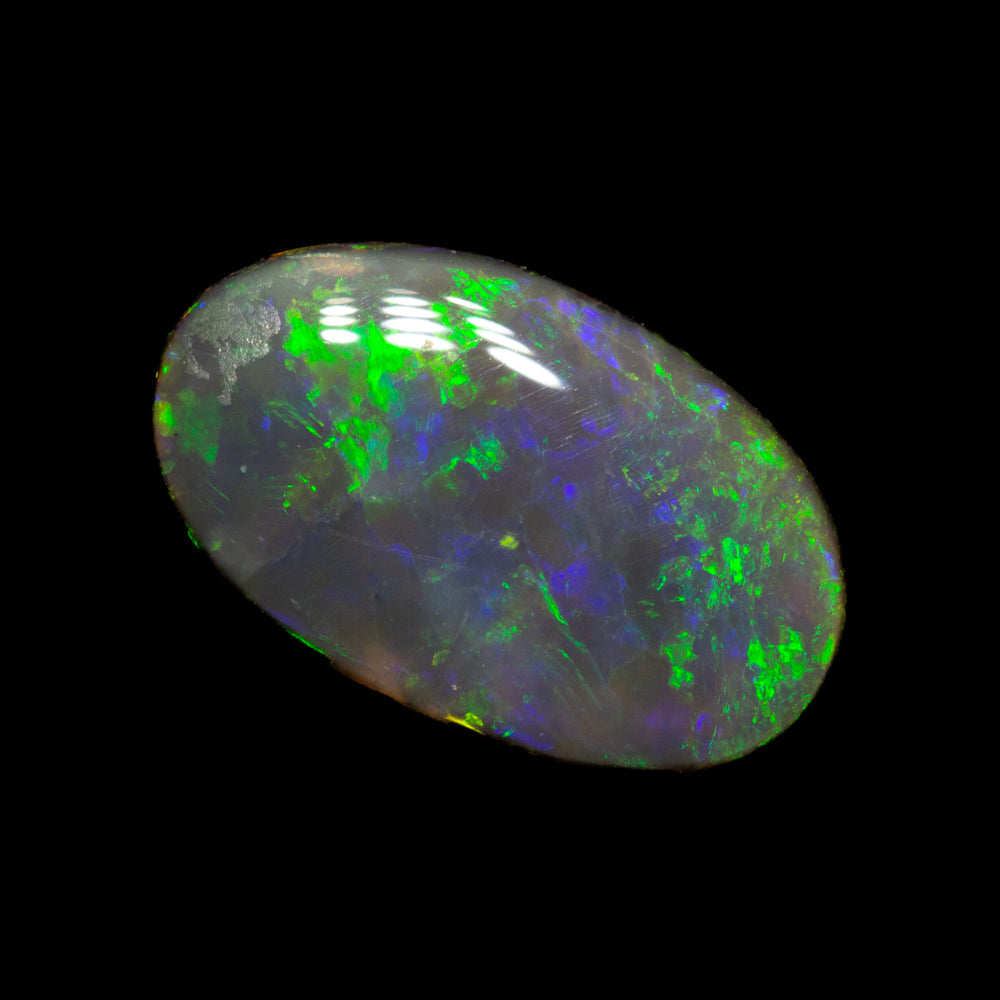 1.23 ct black opal 11.5x7x2.3mm