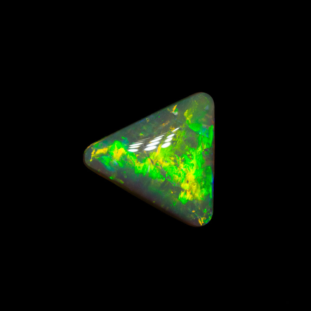 1.25 ct dark crystal opal 8.6x8.4x3.5mm
