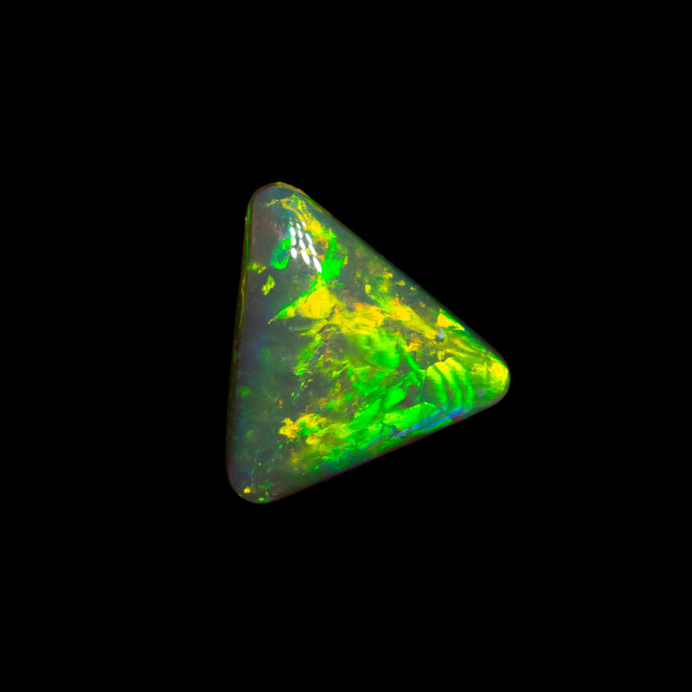 1.25 ct dark crystal opal 8.6x8.4x3.5mm