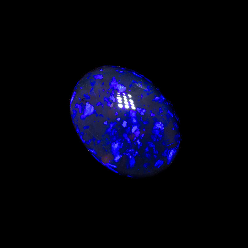1.27 ct black opal 8x6.1x3.9mm