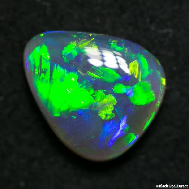 1.27 ct dark crystal opal 8.5x7x3mm