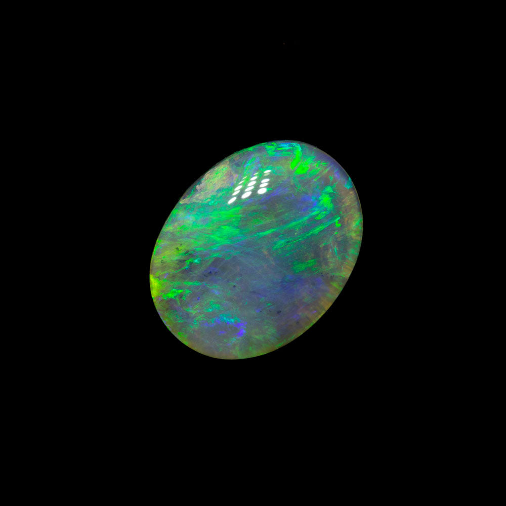 1.28 ct dark opal 9.1x7x3.2mm