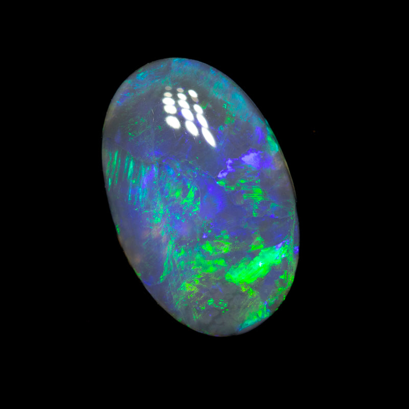 1.29 ct black opal 12.6x8.1x2mm