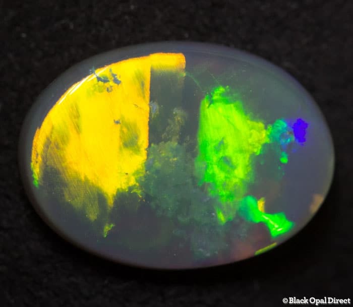 1.29ct semi black opal