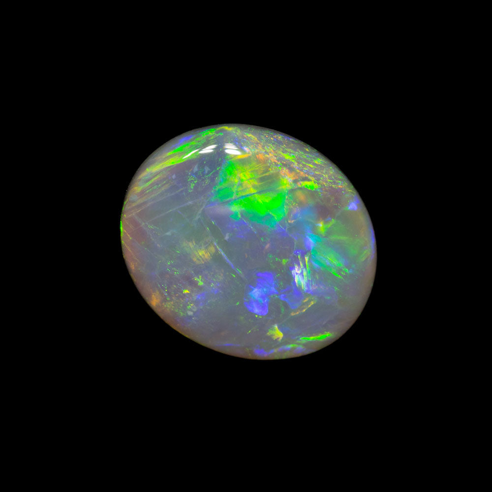 1.30 ct dark opal 9.7x8.3x2.5mm