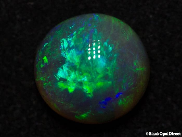 1.32 ct crystal opal 7mm round x4mm thick