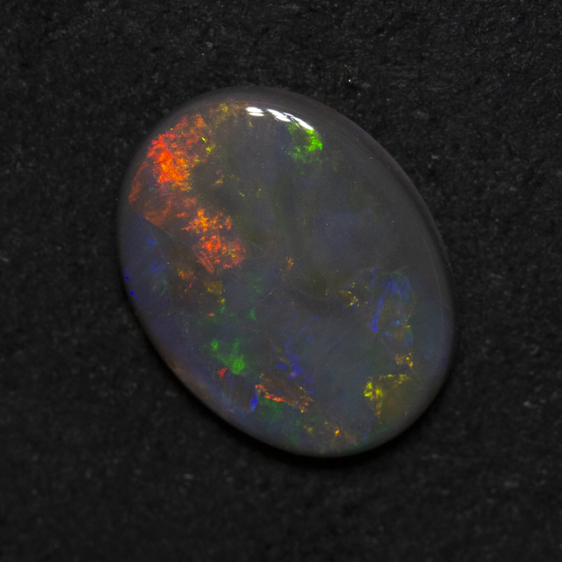 1.34 ct black opal 10.4x8x2.4mm