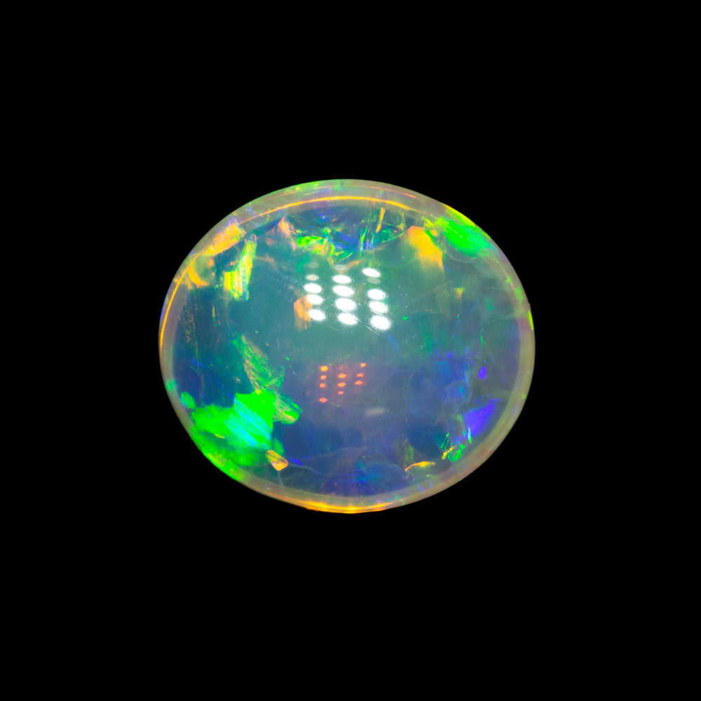 1.34 ct double-sided crystal opal 8.9x7.9x3.3mm