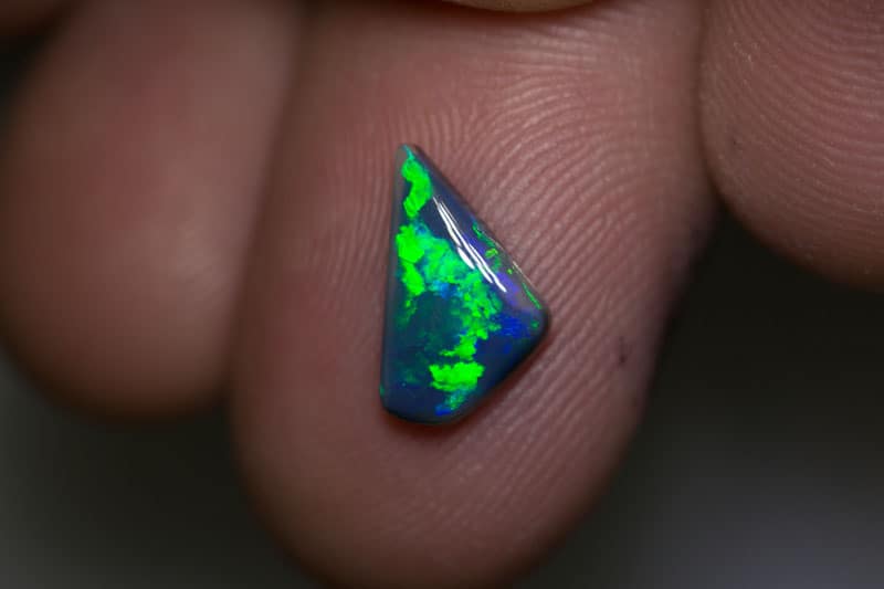 1.34 ct black opal 10x8x3mm